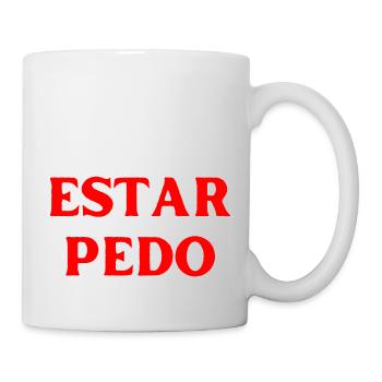 Party Spruch Spanisch Sprache - Tasse - Weiß - Rechts