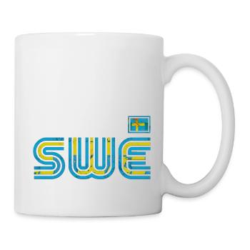 Schweden Schweden Flagge national norden skandinavia - Tasse - Weiß - Rechts