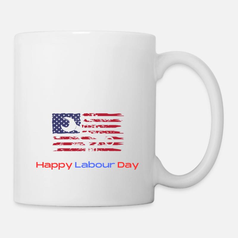 Happy Labour Day - Mug - white