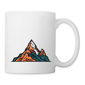 Mountains Symbol - Mug - white - Right