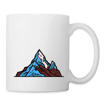 Mountains Symbol - Mug - white - Right