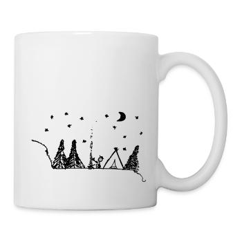 Pfadfinder - Tasse - Weiß - Rechts