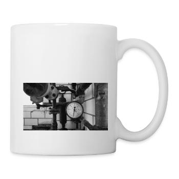 Urbex Photography | Pipes into the past - Mug - white - Right
