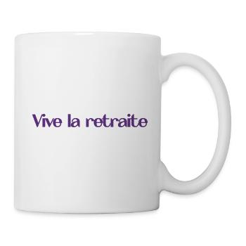 RETIREMENT. HAPPY RETIREMENT. HAPPY RETREAT - Mug - white - Right