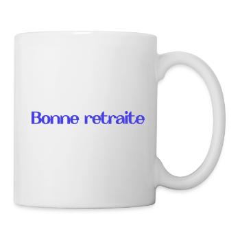 RUHESTAND. RUHESTAND. PENSIONIERT. RUHESTAND - Tasse - Weiß - Rechts