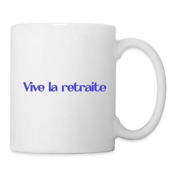 RETIREMENT. HAPPY RETIREMENT. HAPPY RETREAT - Mug - white - Right