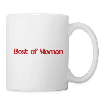 MOTHER's DAY. HAPPY MOTHER'S DAY. MOM - Mug - white - Right