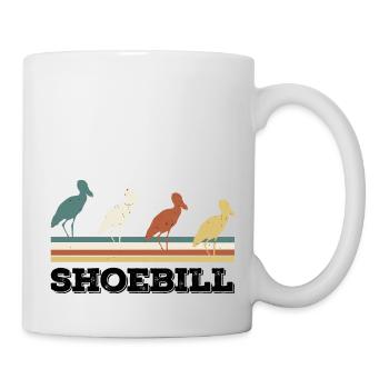 Shoebill Bird Ornithologist Forest I Gift - Mug - white - Right