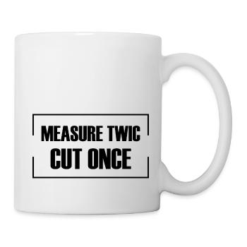 Artisan bricoleur Artisan Artisan Outil Construction - Mug blanc - blanc - Droite
