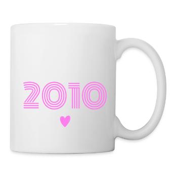Born in 2010 girl - Mug - white - Right