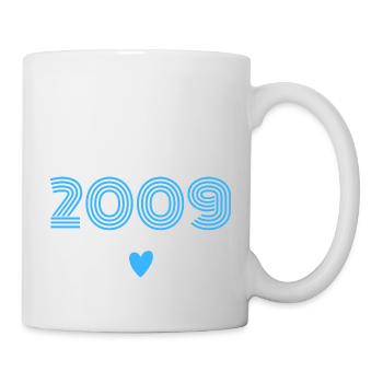Born in 2009 boy - Mug - white - Right