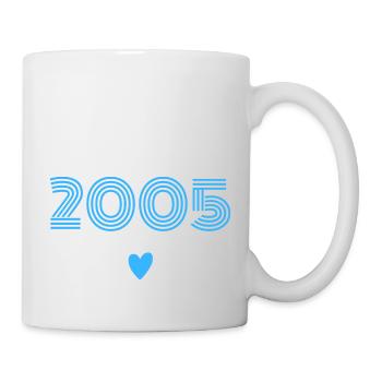 Born in 2005 boy - Mug - white - Right
