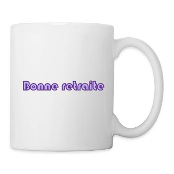 RUHESTAND. RUHESTAND. PENSIONIERT. RUHESTAND - Tasse - Weiß - Rechts