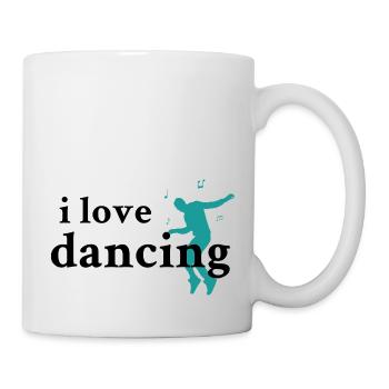 Danse Danse Musique - Mug blanc - blanc - Droite