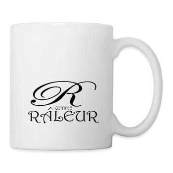 design original râleur - Mug blanc - blanc - Droite