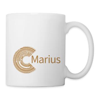 Für Marius - Tasse - Weiß - Rechts