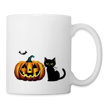 Pumpkin Costume Halloween Gift Pumpkin Pumpkins - Mug - white - Right