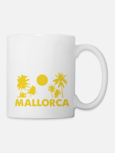 Majorque 1 - Mug blanc - blanc