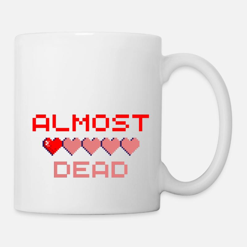 Almost Dead - Mug - white