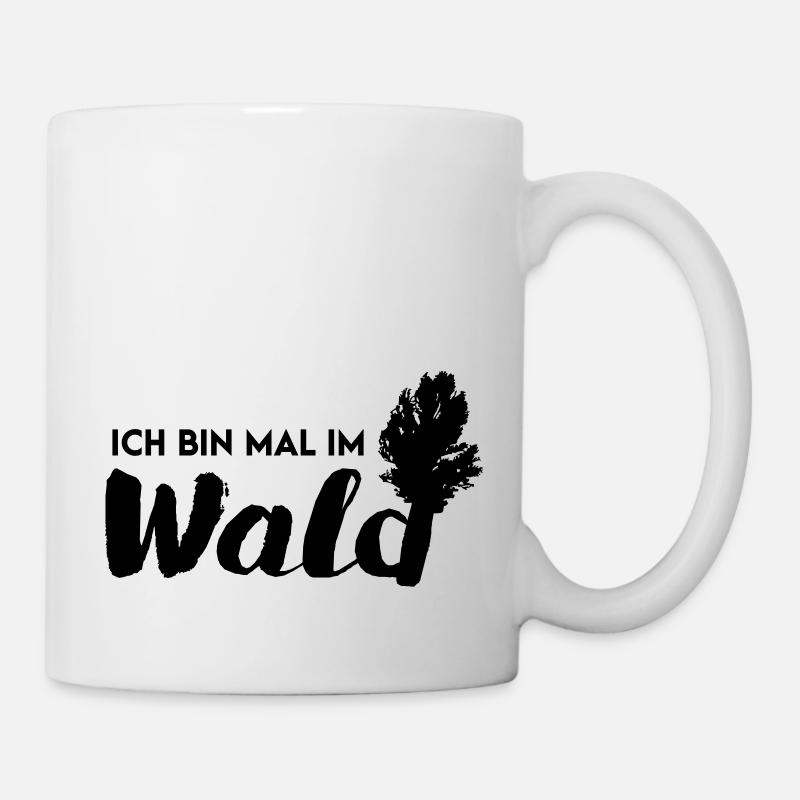 Im Wald - Tasse - Weiß