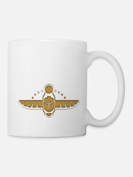 Égypte Égypte Isis Pharaons Pharaons Pyramide Afrique - Mug blanc - blanc
