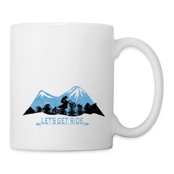 LOS GEHT'S - Tasse - Weiß - Rechts