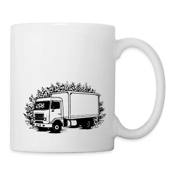Truck Driver Truck Truck - Mug - white - Right
