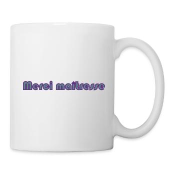 THANK YOU. MISTRESS. MASTER. THANK YOU MISTRESS - Mug - white - Right