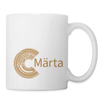 Für Märta - Tasse - Weiß - Rechts