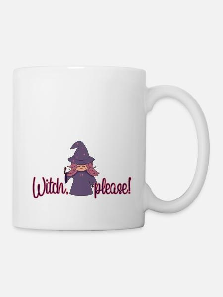 Witch, please! - Tasse - Weiß