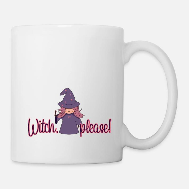 Witch, please! - Tasse - Weiß