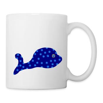 Netter Fisch - Tasse - Weiß - Rechts