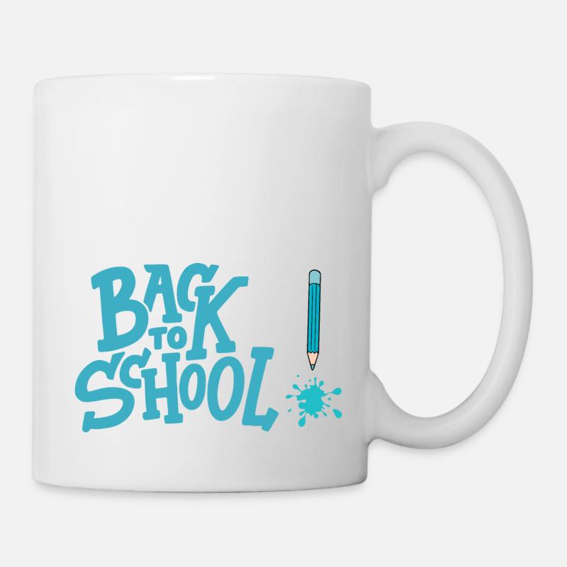 Zurück in die Schule - Tasse - Weiß