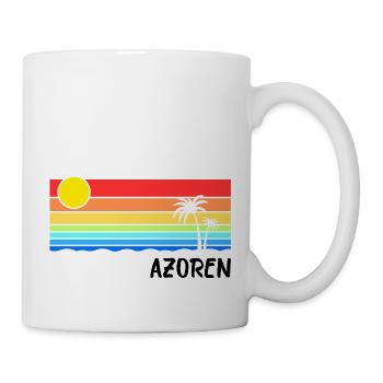 Açores Portugal Atlantic Island Idea - Mug blanc - blanc - Droite