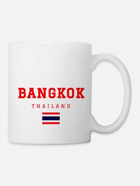 Bangkok Thailand - Tasse - Weiß
