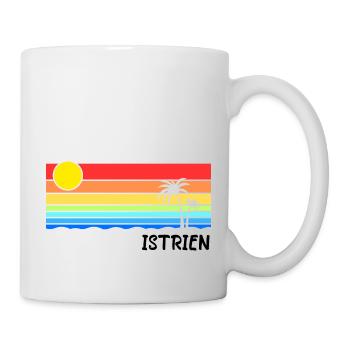 Istrien Kroatien Balkan Adria Urlaub Idee - Tasse - Weiß - Rechts