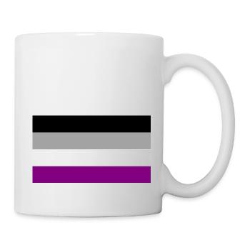 Fierté asexuée - Mug blanc - blanc - Droite
