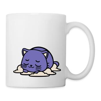 Baby sleeping cat - Mug - white - Right