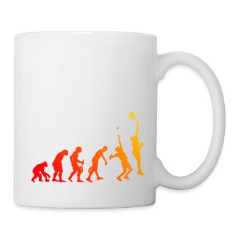 Schlägersport Paddeltennis Paddle Racket - Tasse - Weiß - Rechts