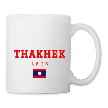 Thakhek Laos - Tasse - Weiß - Rechts