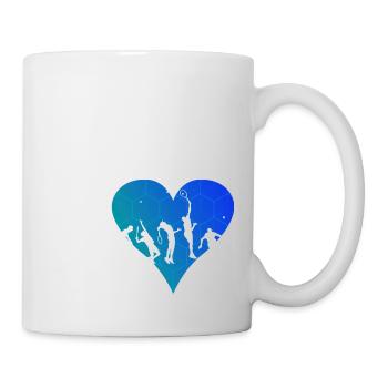 Tennis Tennis Hommes Jouer au tennis - Mug blanc - blanc - Droite