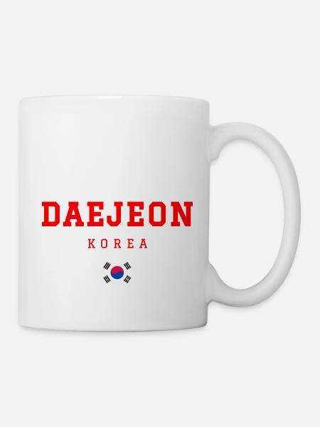 Daejeon Korea - Tasse - Weiß