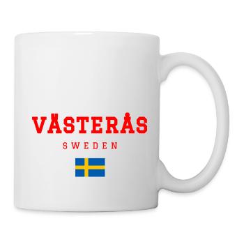 Västeras Schweden - Tasse - Weiß - Rechts