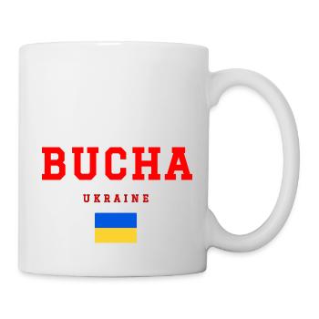Bucha, Ukraine - Mug blanc - blanc - Droite