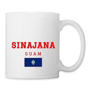 Sinajana Guam - Tasse - Weiß - Rechts