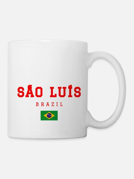 Sao Luis Brasilien - Tasse - Weiß