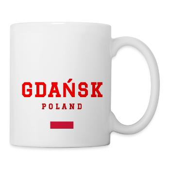 Gdansk, Pologne - Mug blanc - blanc - Droite