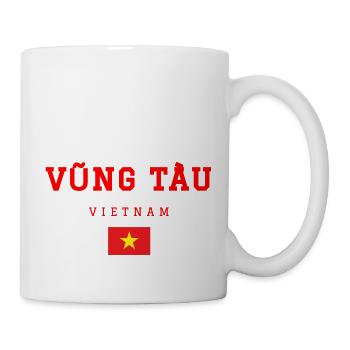 Vung Tau Vietnam - Tasse - Weiß - Rechts