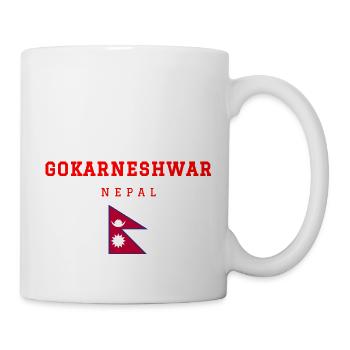 Gokarneshwar Nepal - Tasse - Weiß - Rechts