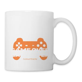 Game Over - Tasse - Weiß - Rechts